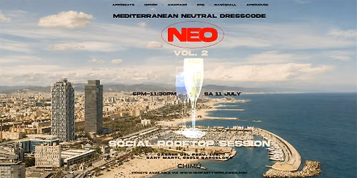 NEO: Social Rooftop Session - July 11 Barcelona