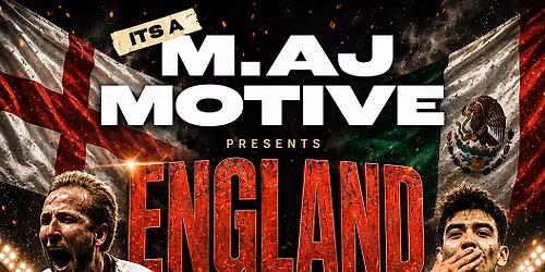 ENGLAND VS MEXICO - FREE LIVE SCREENING