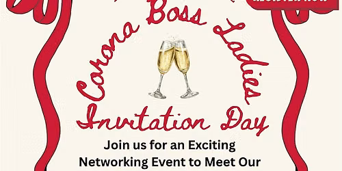 Corona BOSS Ladies Invitation Day