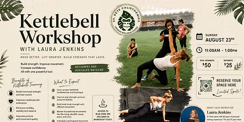 Kettlebell Workshop with Laura Jenkins