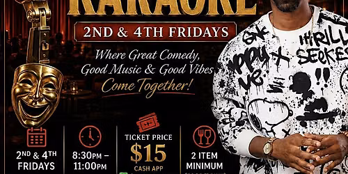 Nuthin But Funny Comedy & Karaoke Host Kevin Tate