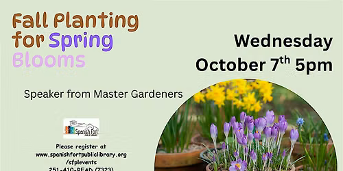Fall Planting for Spring Blooms - Adult Programming