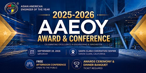 2025-2026 Asian American Engineer of the Year Award and Conference