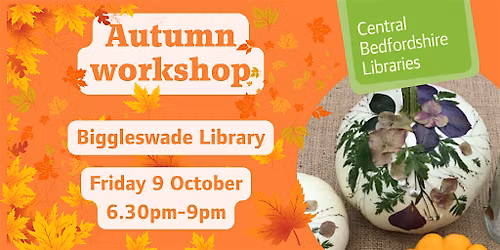 Autumn Workshop at Biggleswade Library