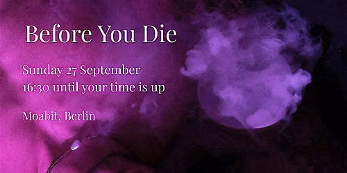Before You Die