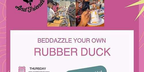 Beddazzle your own rubber duck