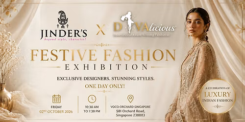 jinder's proudly presents divalicious festive fashion exhibition