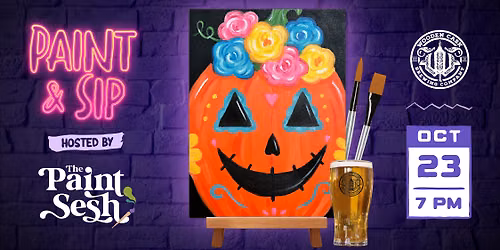Night of the Pumpkin Paint & Sip Event at Wooden Cask in Newport, KY