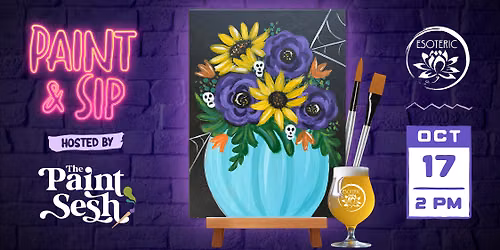 Paint & Sip Event in Cincinnati, OH \u2013 \u201cHaunted Harvest\u201d at Esoteric Brewing