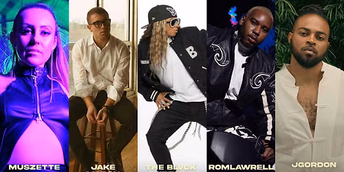 Jake Marsh, MUSZETTE, Romlawrell, THE BLVCK BUTTAFLY, JGordon