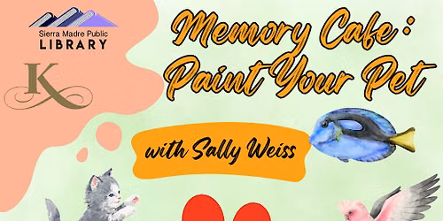 Memory Cafe: Paint Your Pet