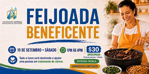 Feijoada Beneficente | Brazilian Charity Feijoada - CCBSD