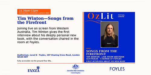 OzLit Festival: Songs from the Firefront
