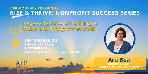 Beyond the Grant: Building a Nonprofit Ready for Growth