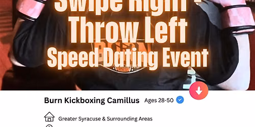 Swipe Right, Throw Left - Speed Dating Event