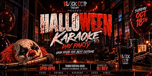 HALLOWEEN KARAOKE DAY PARTY