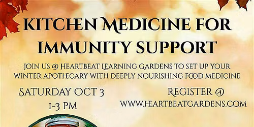 Kitchen Medicine for Immuity Support