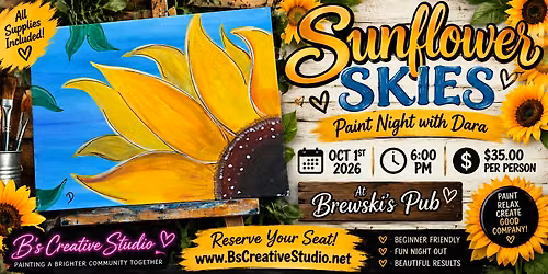 SUNFLOWER SKIES  with Dara
