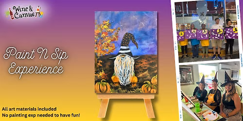 Fort Myers Paint and Sip \u2013 Bewitched in the Pumpkin Patch