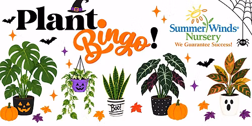 Halloween Plant Bingo at SummerWinds Nursery in Phoenix, AZ