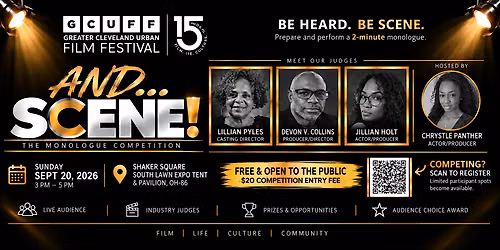 And Scene! The Monologue Competition