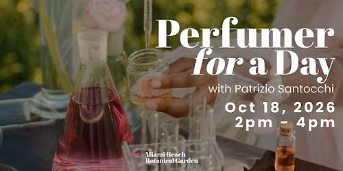 Perfumer for a Day