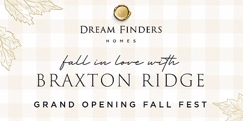 Grand Opening Fall Fest at Braxton Ridge