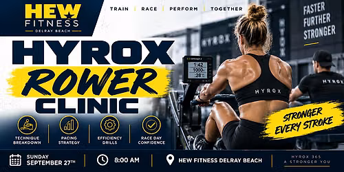 HYROX Rower Clinic