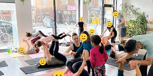 Atelier d'Acroyoga parent-enfant (4-5 ans)