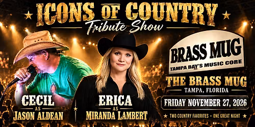 Tributes to Jason Aldean and Miranda Lambert LIVE by Icons Of Country