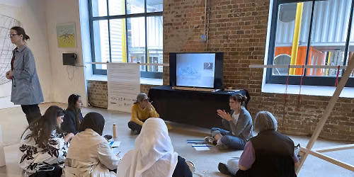 Drawing Session with Elisa Alaluusua at Trinity Buoy Wharf