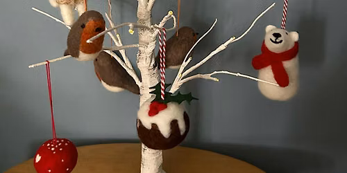 Christmas Needle Felting Workshop at Crosspool Social