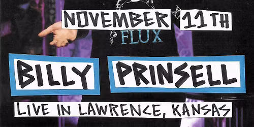 Billy Prinsell Live in Lawrence, Kansas