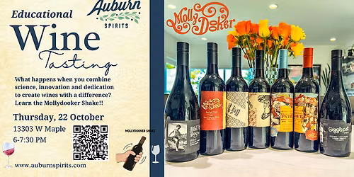 Shake, Sip & Celebrate Fall with Mollydooker Wine