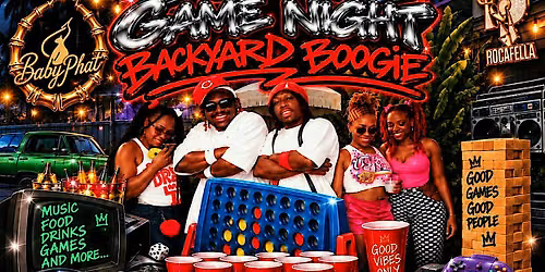 Y2K Game Night BackYard Boogie