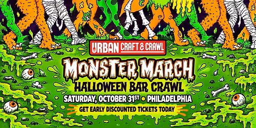 MONSTER MARCH Philadelphia | Halloween Bar Crawl