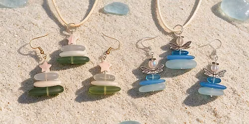 Sea Glass 3 Piece Jewelry Set