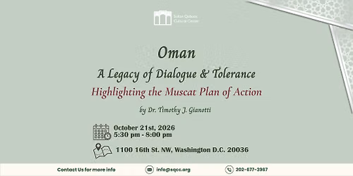 Oman:A Legacy of Dialogue& Tolerance Highlighting the Muscat Plan of Action