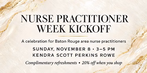 National Nurse Practitioner Week Sip, Shop, and Social Experience