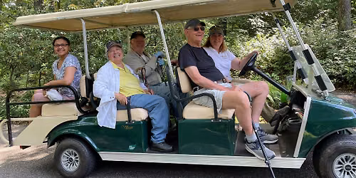 Fall Golf Cart Garden Tours