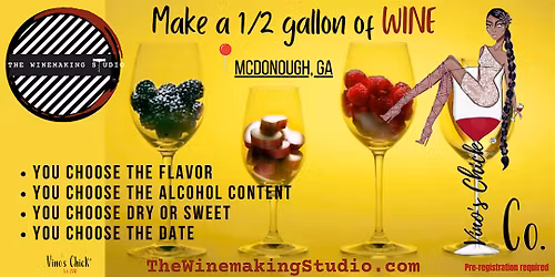 Make 1\/2 Gallon of Wine (McDONOUGH)