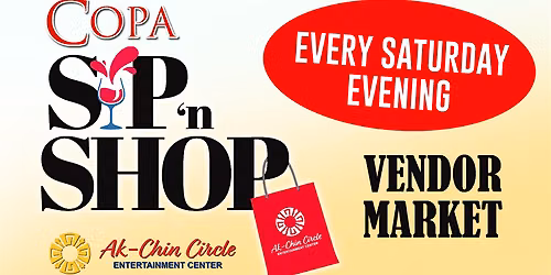 August 2026 Sip 'n Shop Registration