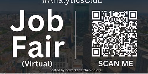 #AnalyticsClub Virtual Job Fair \/ Career Expo Event # Charleston