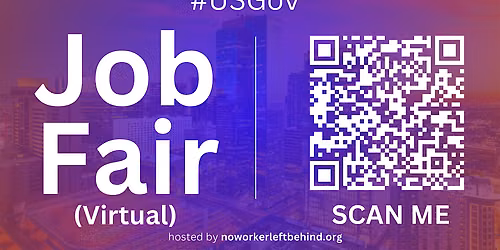 Monthly #USGov Virtual JobExpo \/ Career Fair #Sacramento
