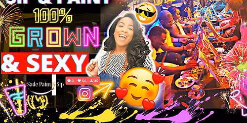 Paint & Sip Night on H Street DC 2