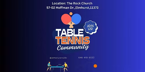 The Rock Church Ping Pong Fun For All