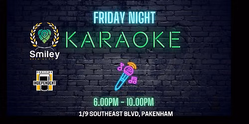 Friday Night Karaoke @ Smiley Brewing
