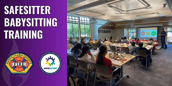 SafeSitter Babysitting Training Course $45 - Cupertino 2026