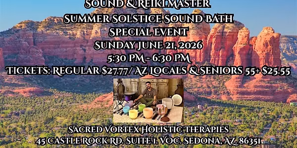 Summer Solstice Sound Bath With Eddie Mendez