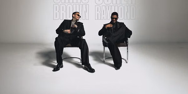 Usher and Chris Brown